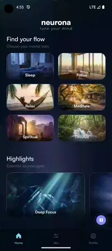 Neurona app demo on Android